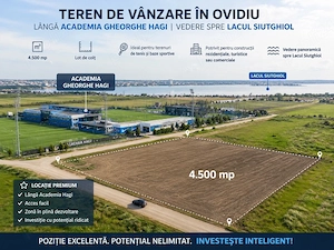 OVIDIU-Academia lui Hagi-Teren premium de vânzare