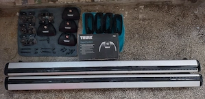 Set bare Thule (WingBar Evo 711200, Rapid System 753, XT 3017) - imagine 3