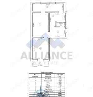 Zona Billa-str. Strapungerii Silvestru, spatiu birouri - imagine 11