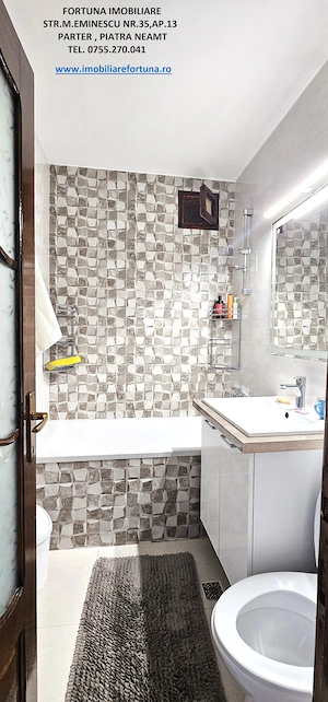 Apartament 2 camere mobilat si utilat,loc parcare,spatiu depozitare in pod,Darmanesti-SCoala nr.5 - imagine 6