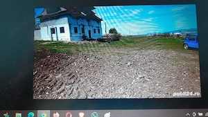 Teren cu constructie Panoramica curent electric,apa din fantana,gaz in apropierea conducta de gaz 