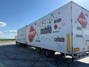 Vand ansamblu camion MAN + remorca   caroserie cutie - imagine 4