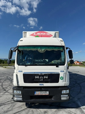 Vand ansamblu camion MAN + remorca   caroserie cutie - imagine 6