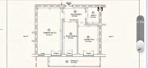 Apartament 2 camere decomandat-Bloc nou-Mobilat si utilat-55 mp utili+balcon 11 mp-127.000 euro neg. - imagine 6