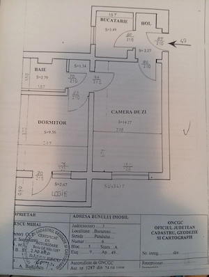 Apartament de vanzare 2 camere 