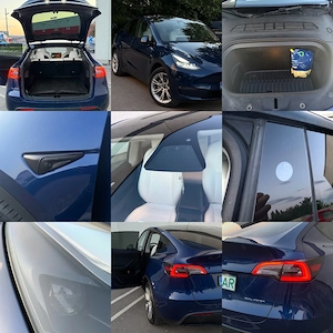 Tesla Model Y Dual Motor Long Range   Interior Alb   Matrix LED   Garantie Tesla 2029   AWD   Autono - imagine 9