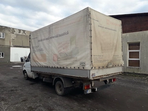 Mercedes Sprinter 2.2 Diesel an.2002 camioneta 3,5t cu prelata roti Duble pe spate  - imagine 4