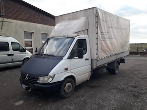 Mercedes Sprinter 2.2 Diesel an.2002 camioneta 3,5t cu prelata roti Duble pe spate  - imagine 6