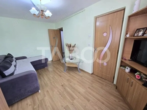 Apartament 2 camere de vanzare etajul 1 mobilat utilat Tiglari Sibiu - imagine 9