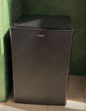 Frigider cu o usa Candy CHASD4385EBC, 90 l, Clasa E, H 85 cm, Negru
