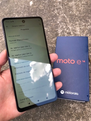 Telefon Motorola E14 Impecabil ca Nou  - imagine 5