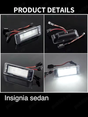 Lampa LED numar inmatriculare Opel - imagine 5