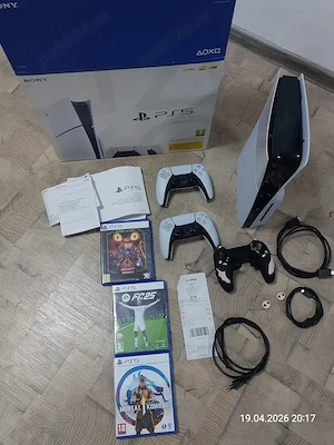 Consola PlayStation 5 (PS5) Digital   Disc Edition   Ofertă Specială