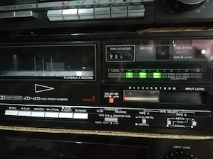 Deck Sanyo duble cassette 