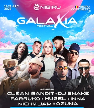 Bilet 3 zile NIBIRU Galaxia Festival - General Access 3-Day Pass, o persoană, 17-19 iulie Costinești