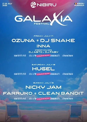 Bilet 3 zile NIBIRU Galaxia Festival - General Access 3-Day Pass, o persoană, 17-19 iulie Costinești - imagine 2