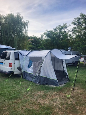 VW Transporter T5 2006 1.9 TDI 9 locuri cu echip camping pt pasionatii de iesiri in natura - imagine 7