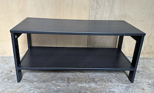 Masuta de cafea cu blat 80x35 cm; Masa cu raft