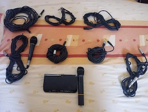 Cabluri de instrumente muzicale și microfon cu fir 