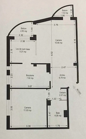 Proprietar, vand apartament cu 2 camere decomandate - imagine 7