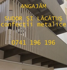 Sudor si lacatus confectii metalice