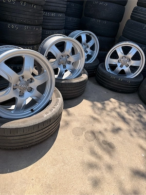 Jante Audi 5x112 R17 OEM - imagine 3