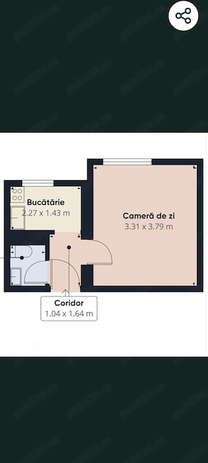 Vand garsoniera confort2