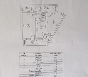 Ap. 2dec. Micro 13B, etajul 2, centrala termica, liber - imagine 7