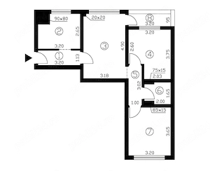 Vanzare Apartament 3 camere (Giulesti-Crangasi)