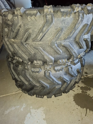 Vând set 4 anvelope ATV BKT W207 AT 25X8-12   25X10-12   stare foarte bună - imagine 2