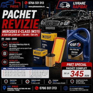 Pachet revizie complet pentru Mercedes E-Class W211 E220 CDI!