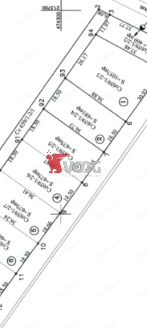 Teren de vânzare în Moșnița Nouă|675mp|Puz Finalizat - imagine 2