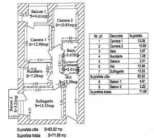 Apartament 3 camere Militari Gorjului Bd. Iuliu Maniu, bloc stradal, comision 0% - imagine 6