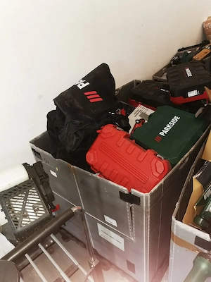 Scule Parkside la boxpalet -pentru revanzatori sau centre de reparatii