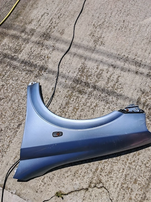Aripa fata stanga Opel astra G z163 silver lightning - imagine 5