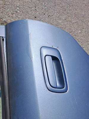 Usa stanga spate opel astra g z163 silver lightning - imagine 2
