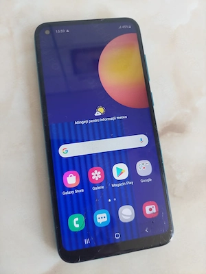 [M11] Vând Samsung Galaxy M11 [perfect funcțional] [sticla spartă] [poze reale] - imagine 4