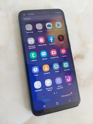 [M11] Vând Samsung Galaxy M11 [perfect funcțional] [sticla spartă] [poze reale] - imagine 3