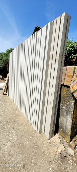 Stalpi Beton gard 2,5m - imagine 3