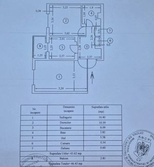 9 Mai - 2camere, cf1, dec, etaj 3/4, centrala - 79900 euro - imagine 9