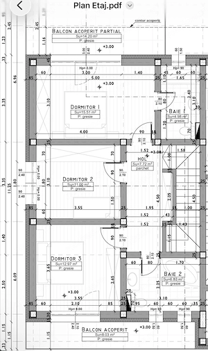 AV694 Proprietar- Duplex de vanzare, P+1E, 4 camere, 3 bai, la COVACI - imagine 16