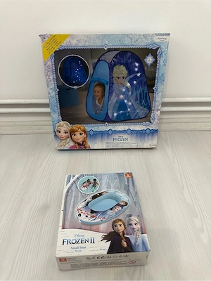 Set Frozen cort + mini piscina 
