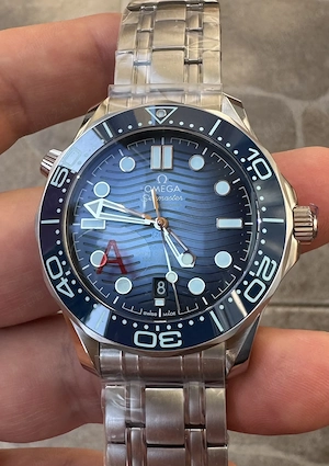 42 mm Omega Seamaster 300 m Graduated Summer Blue VSF V4 VS8800