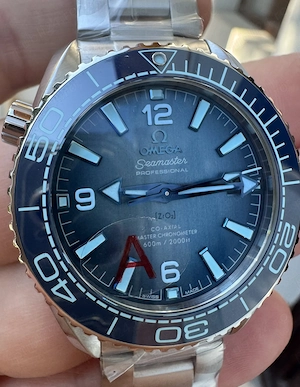 Omega Planet Ocean 600 m 39.5 mm Summer Blue VSF VS8800