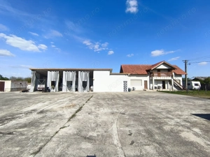 Casa cu 4 camere cu teren de 14,340 mp + platforma de beton cu hala