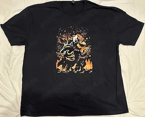 Tricouri probabil unice la noi, bărbătești, 3XL, negru - imagine 3