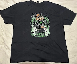 Tricouri probabil unice la noi, bărbătești, 3XL, negru - imagine 4