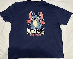 Fii un trendsetter cu tricouri probabil unice, bărbătești, 3XL, albastru