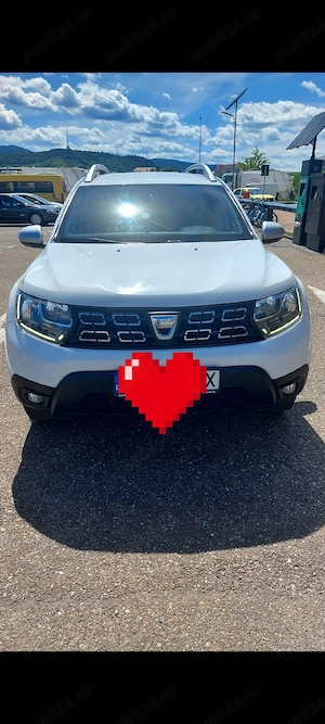 Dacia Duster 1.5 DCI an 2020 luna a7a , stare impecabilă. km reali  cu carte service numai la reprez - imagine 5