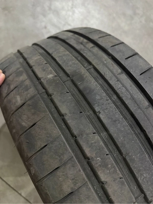 vand 4 cauciucuri vara dunlop 245 / 40 / r18 profil bun  - imagine 4